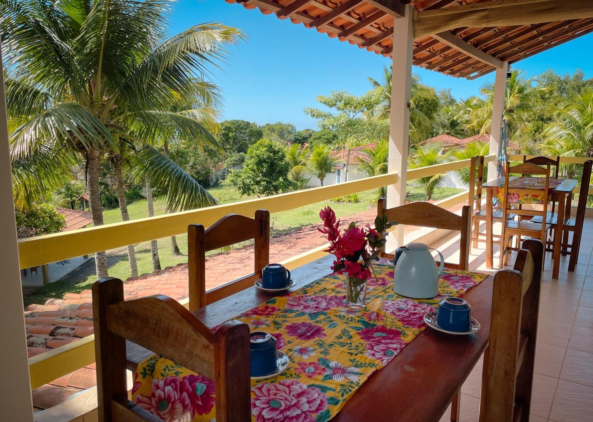 Canto Do Mar - Apartamentos E Casa Com Vista Pro Mar - Cumuruxatiba Ngoại thất bức ảnh